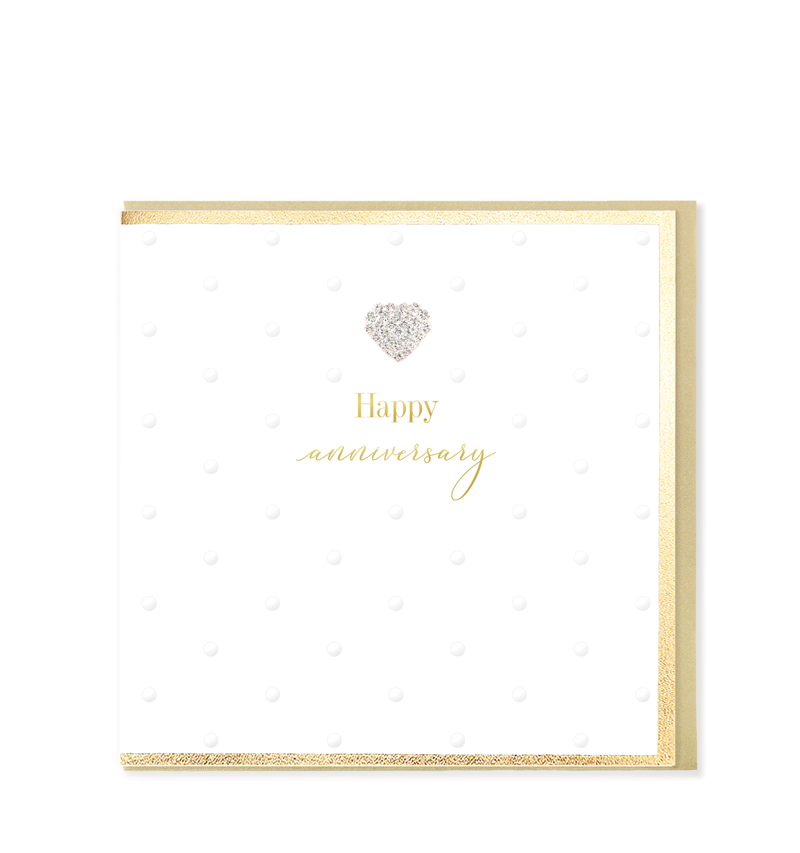 Mad Dots Greetings Card, Happy Anniversary