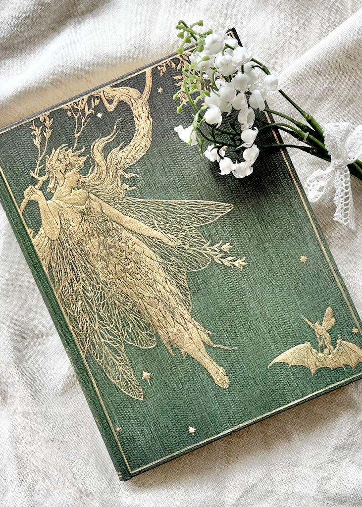 The Forest Green Fairy Note Book. Large.