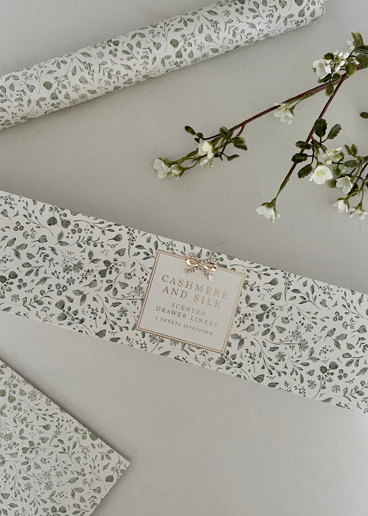 Cashmere & Silk Drawer Liners