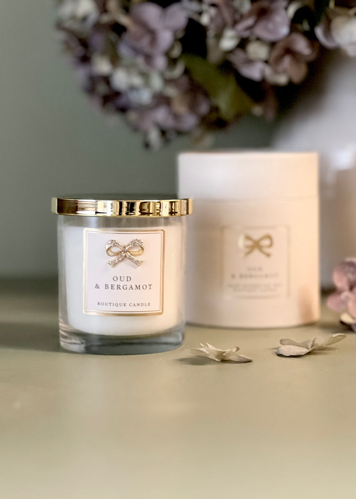 Oud & Bergamot Hand Poured Candle