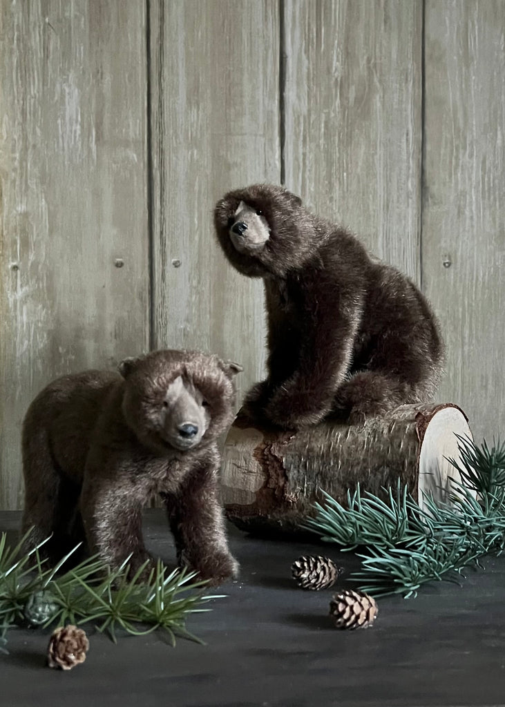 Set Of Two Grizzly Bear