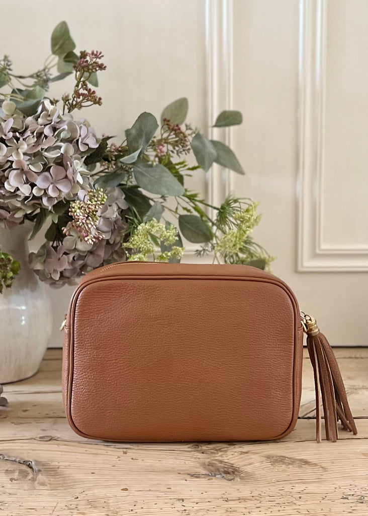 The Kellie Extra Large Cross Body Bag Tan