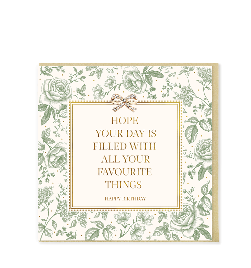 Favourite Things, Happy Birthday.