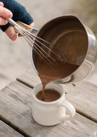 The Most Delicious & Satisfying Cinnamon Hot Chocolate Ever!