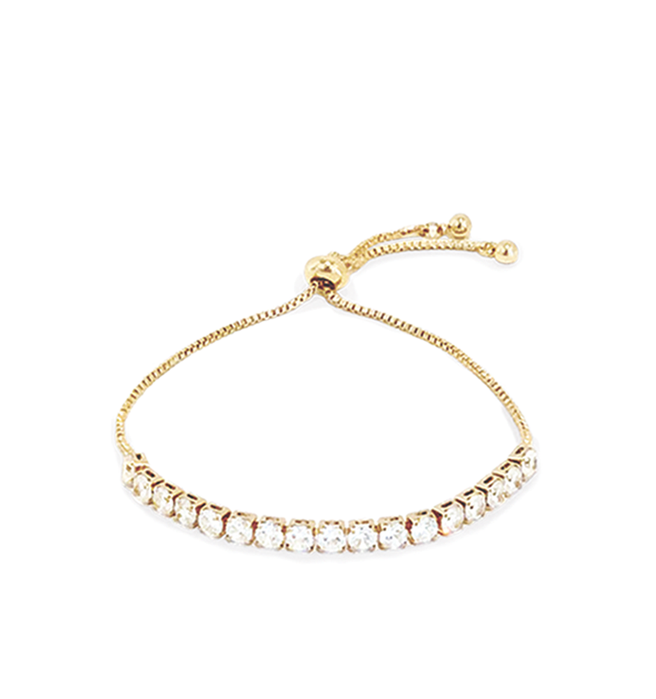 Hearts Jewellery Gold Diamond Bracelet