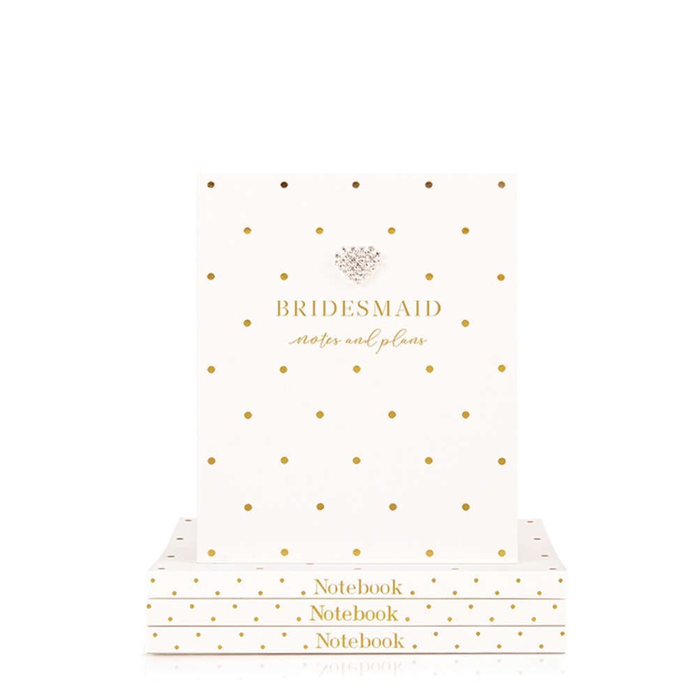 Mad Dots Small Notebook, Bridesmaid Notes & Plans