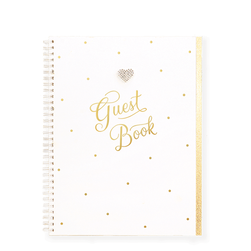 Mad Dots Large Notebook, Guest Book