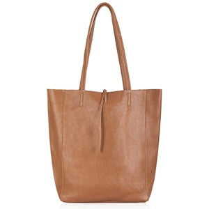 Tilbury Leather Shopper Bag, Tan