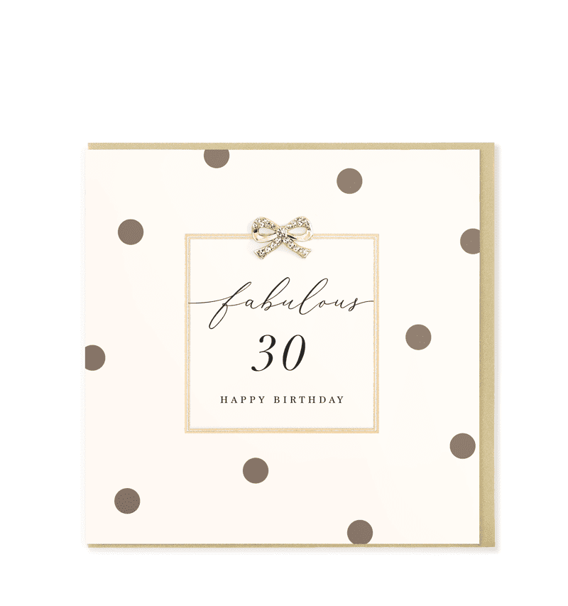 Fabulous 30 Happy Birthday
