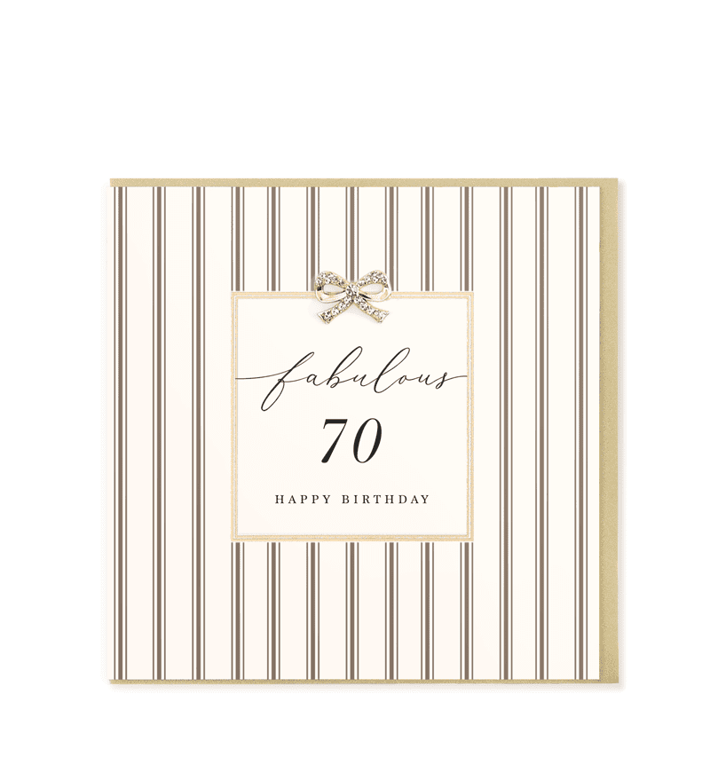 Fabulous 70 Happy Birthday