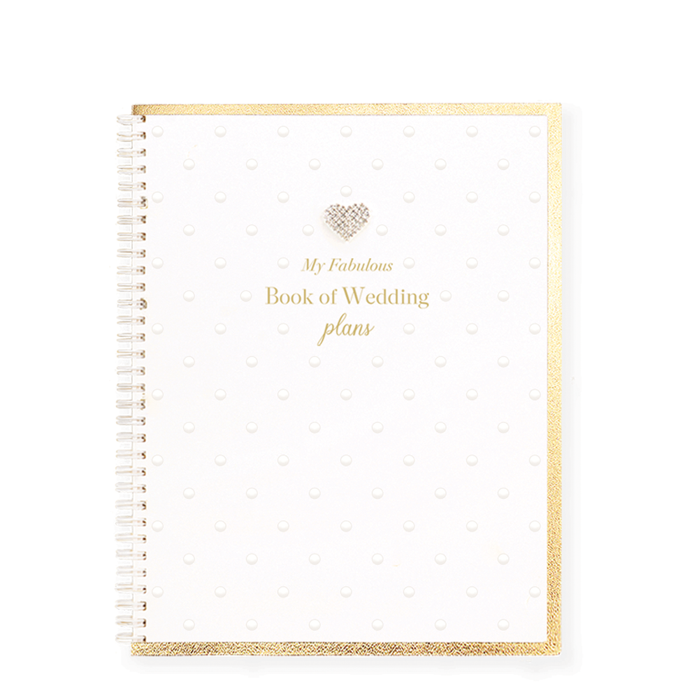 Mad Dots Large Notebook, My Fabulous Book Of Wedding Plans