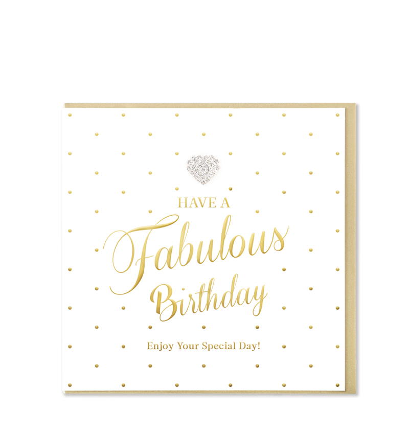Mad Dots Greetings Card, Have A Fabulous Birthday