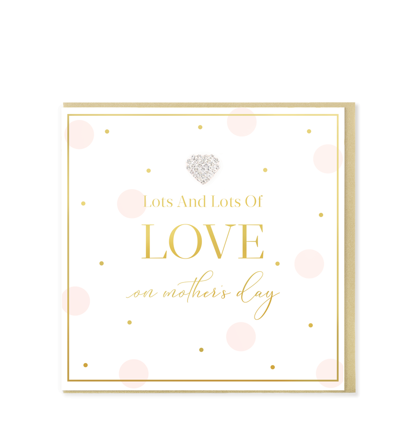 Mad Dots Greetings Card, LOVE On Mother's Day