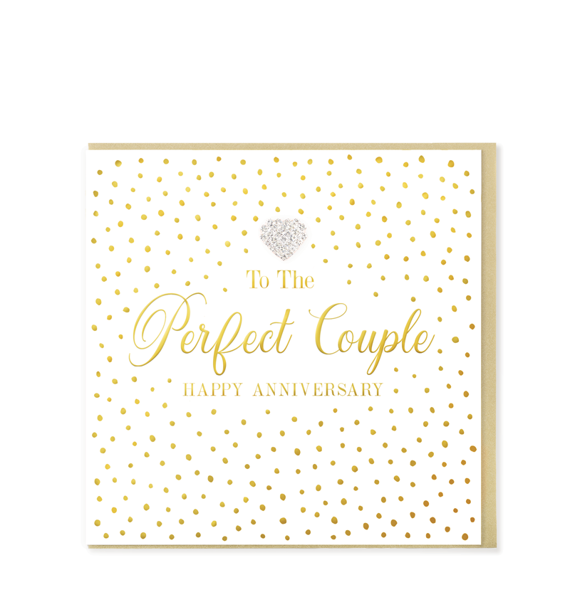Mad Dots Greetings Card, The Perfect Couple, Anniversary