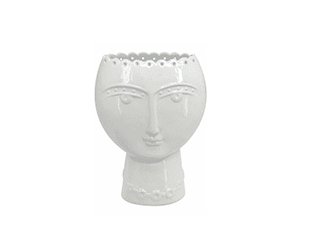 Small Lady Head Vase
